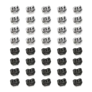 1928 Jewelry 40 Pack Metal Stud Butterfly Earring Backs