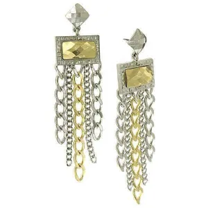 1928 Jewelry Fusion Lux Fringe Chandelier Earrings