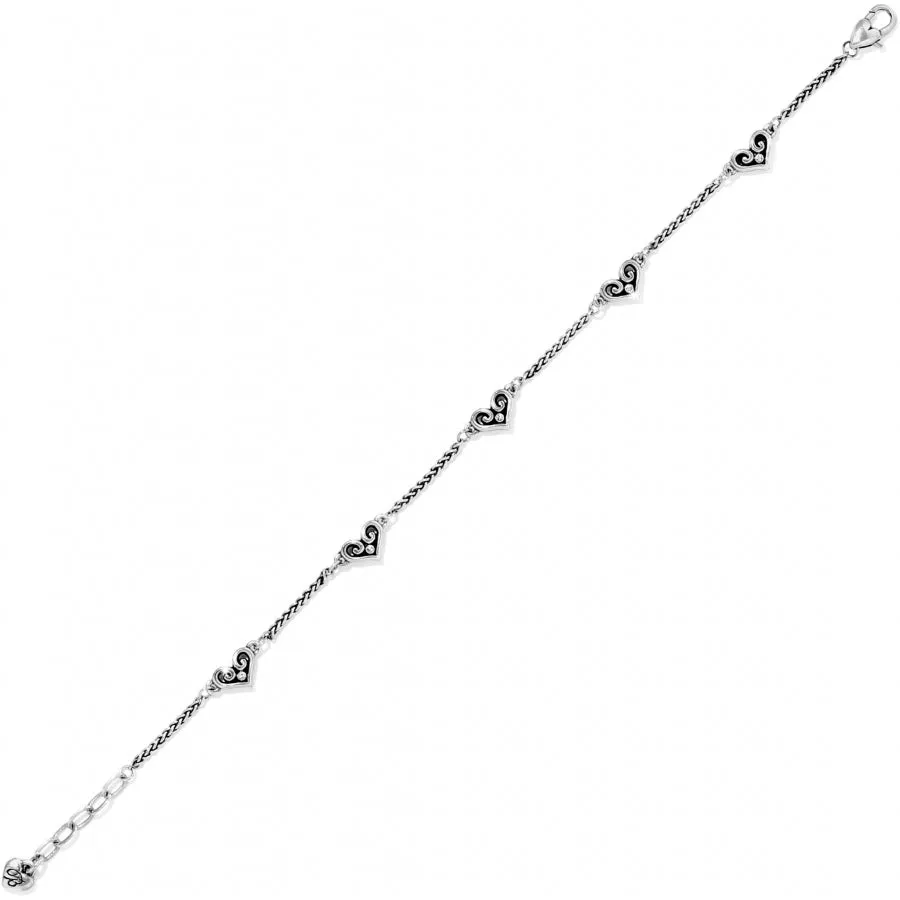 Alcazar Heart Anklet