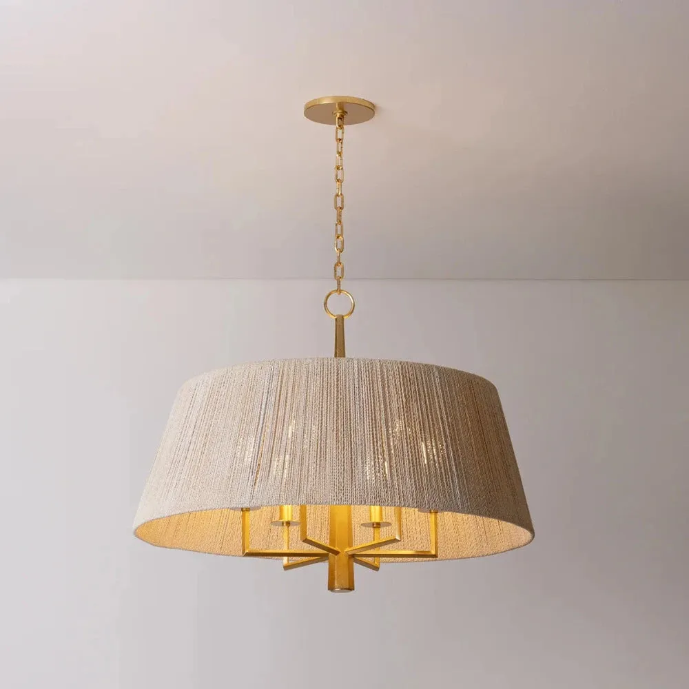 Antibes Abaca Rope Pendant