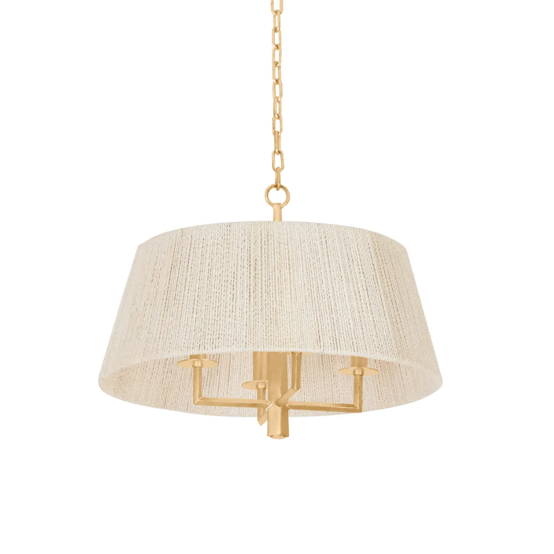 Antibes Abaca Rope Pendant