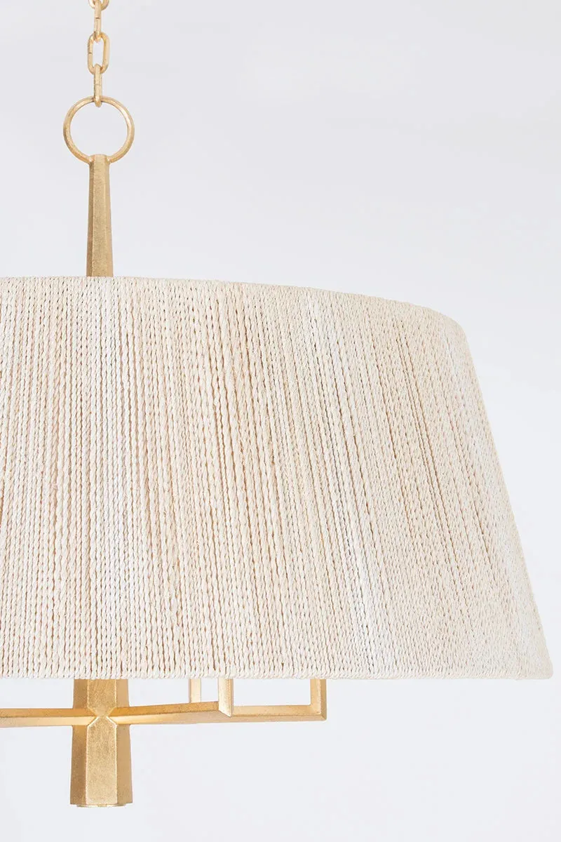 Antibes Abaca Rope Pendant