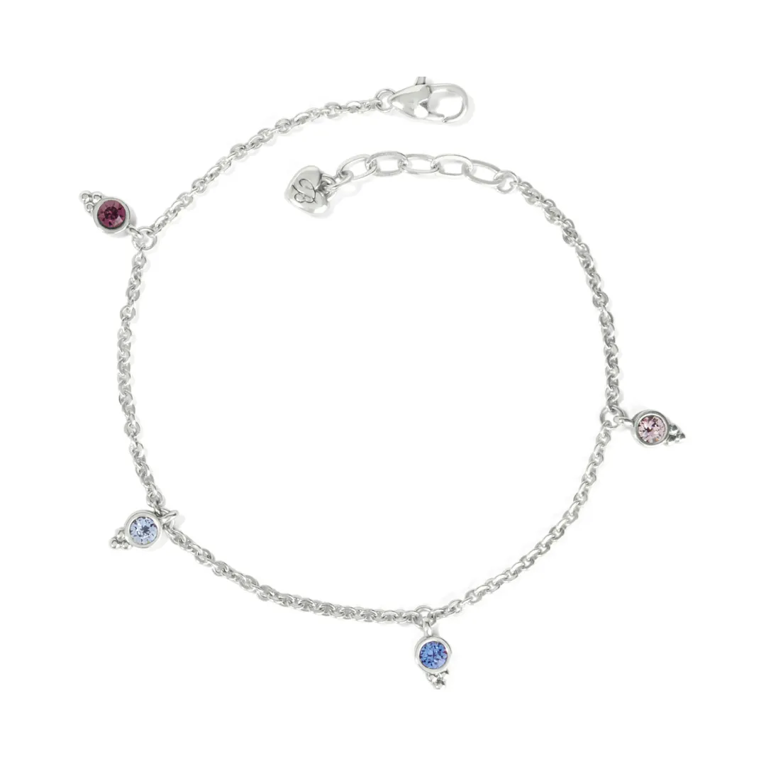 Brighton Color Drops Anklet