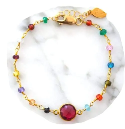 Cara Multigem Bracelet