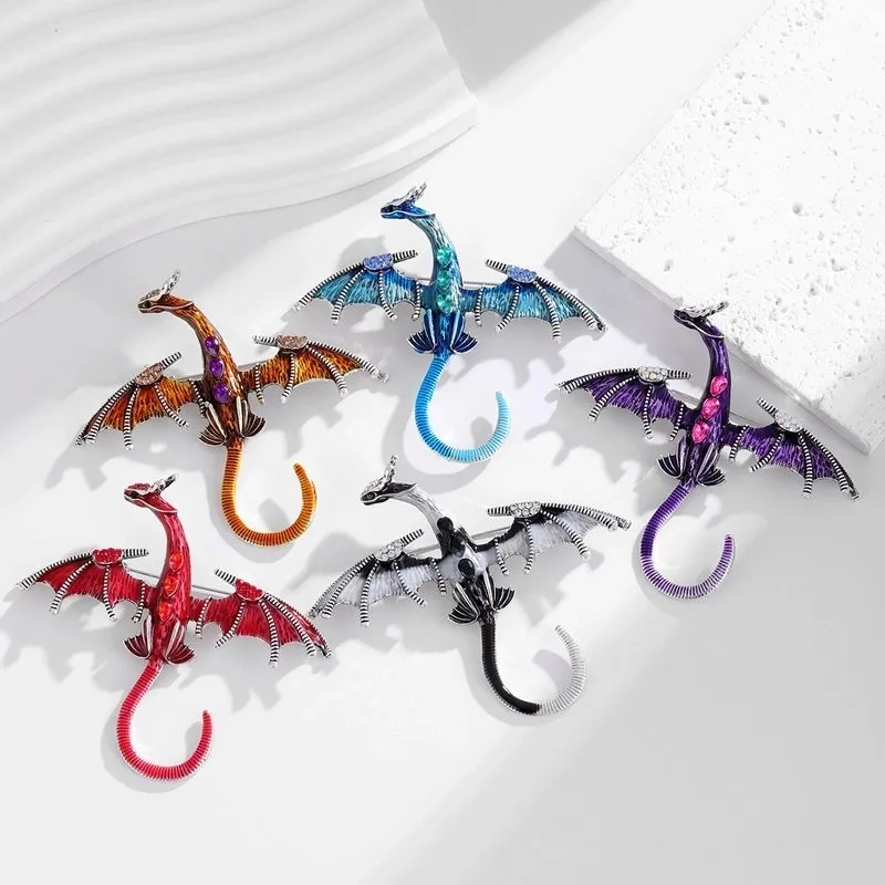 Casual Elegant Leaf Christmas Tree Dragon Alloy Unisex Brooches