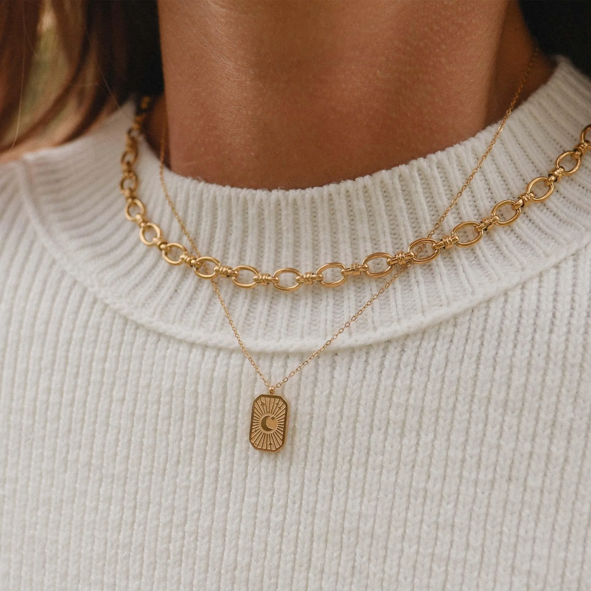 Celeste Gold Necklace