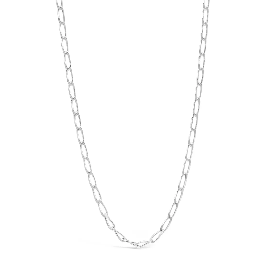 CLASSIC CHAIN MEN SILVER NECKLACE