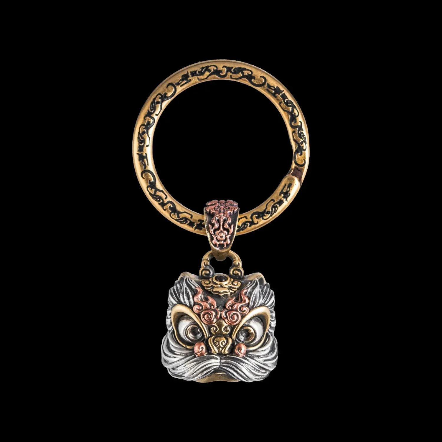 Dancing Lion Pendant 2.0