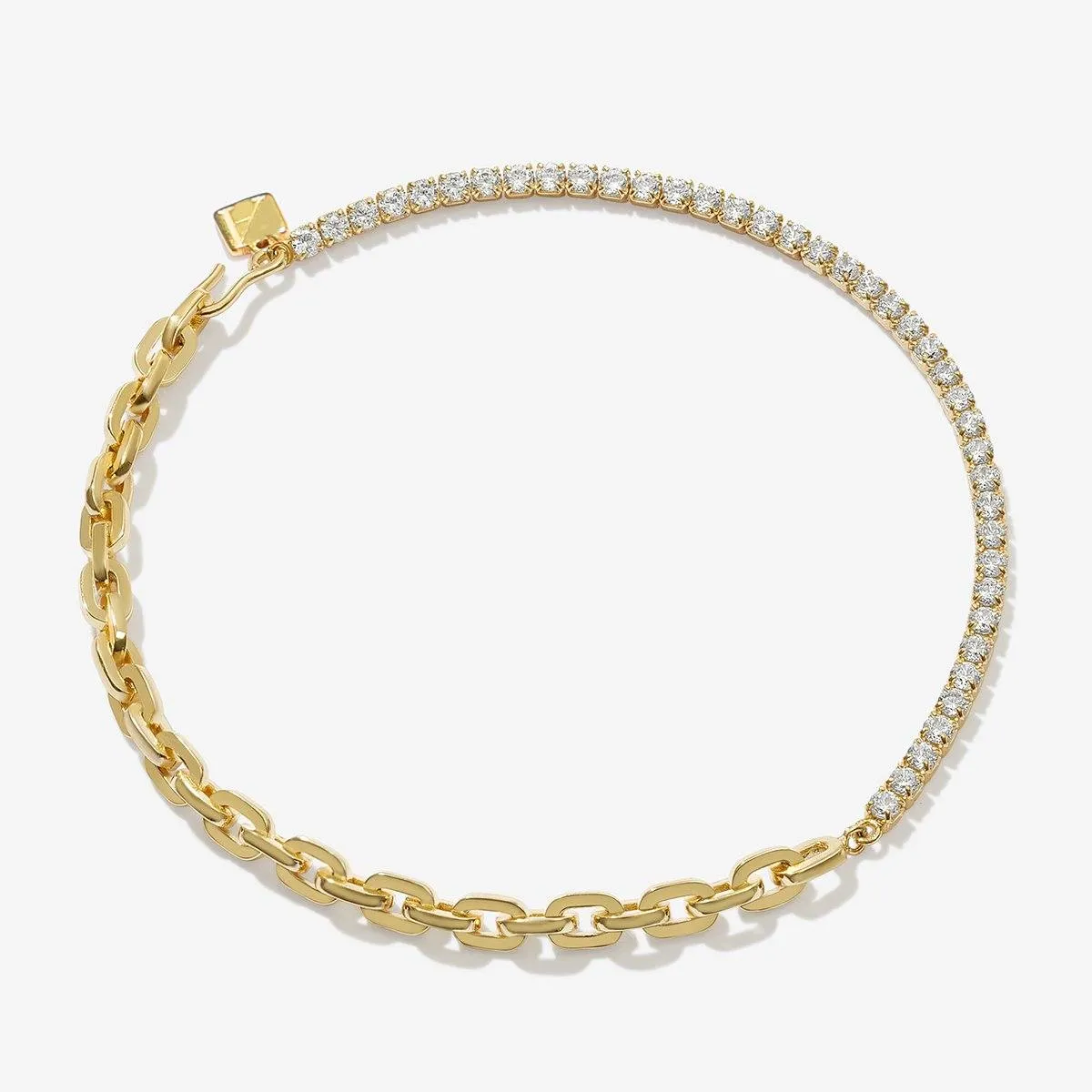 Deveyn crystal anklet