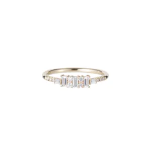 Diamond Baguette Reflection Ring