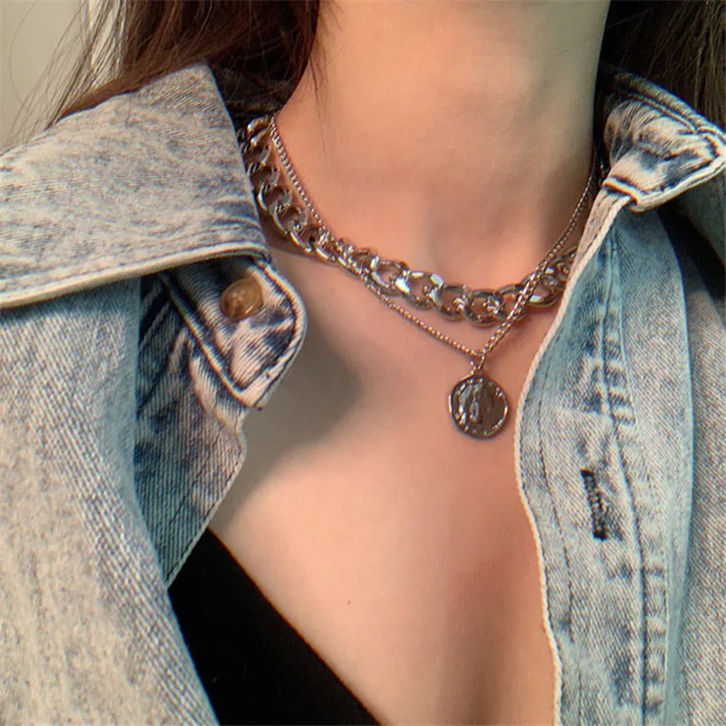 Double Chain Necklace, several options