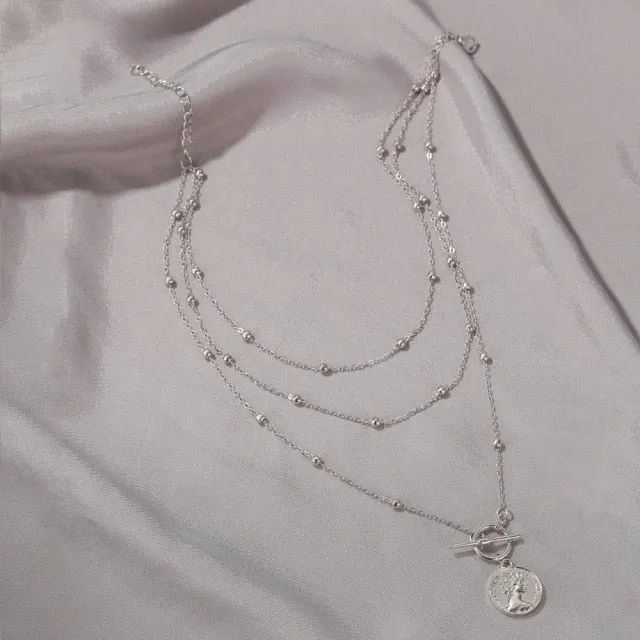 Double Chain Necklace, several options