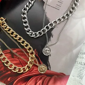 Double Chain Necklace, several options