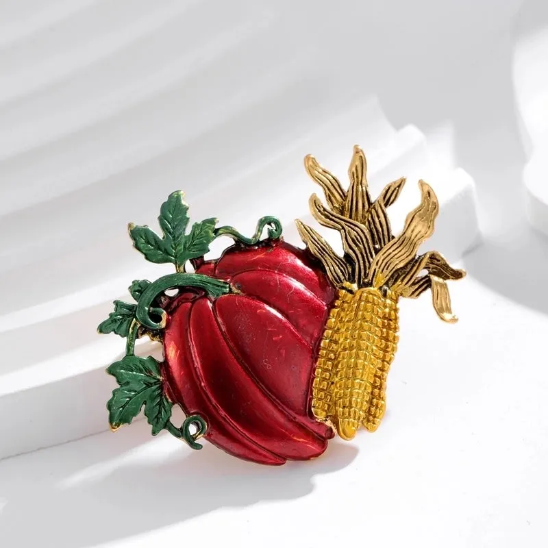 Elegant Cute Ice Cream Pumpkin Witches Knot Alloy Women's Brooches