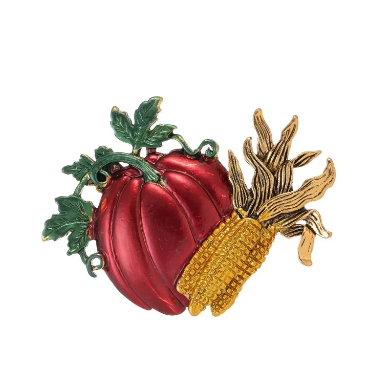 Elegant Cute Ice Cream Pumpkin Witches Knot Alloy Women's Brooches