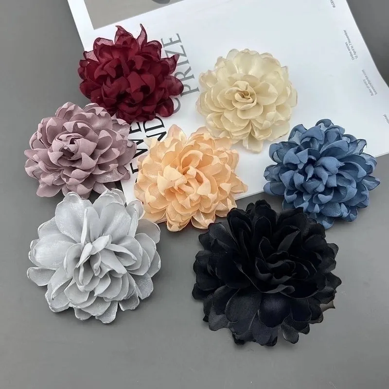 Elegant Pin Flower Women's Brooches