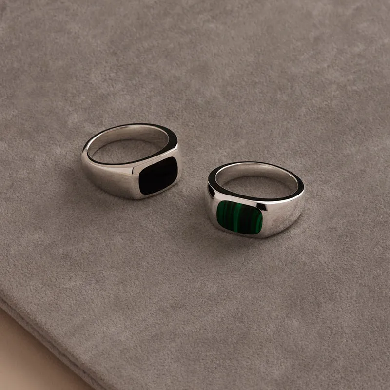 EXPEDITION MALACHITE MENS RING