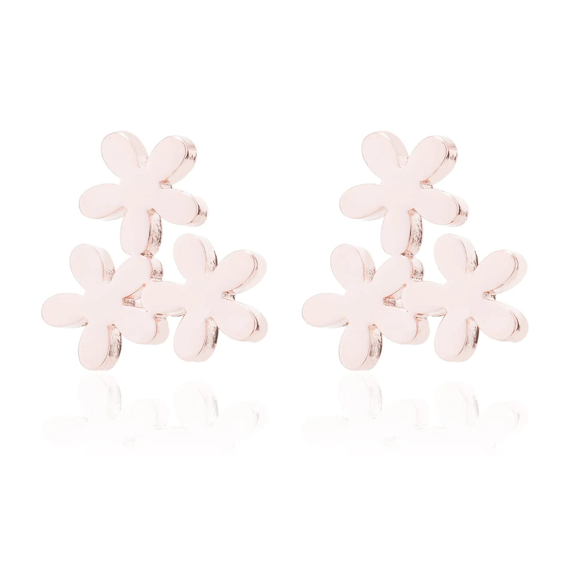 Fashionable And Simple Stainless Steel Ear Studs