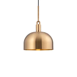 Forked Pendant / Shade / Large / Brass