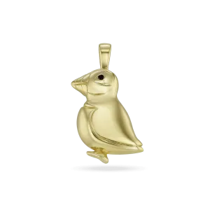 George The Puffin Pendant - 9ct Yellow Gold