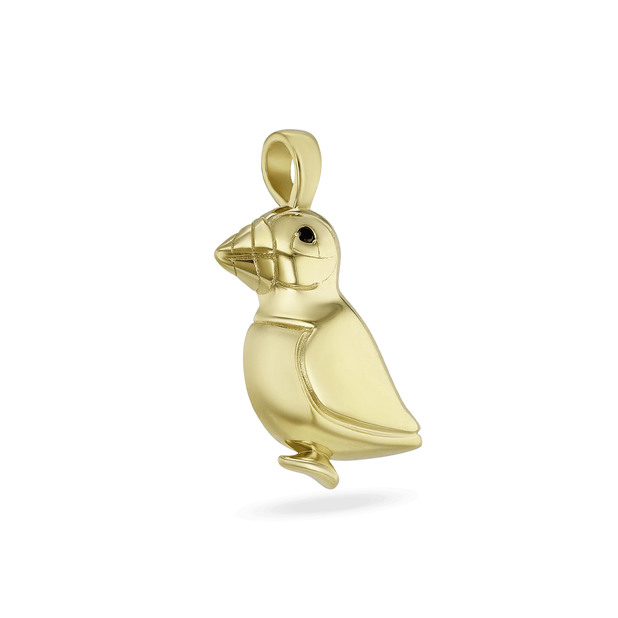 George The Puffin Pendant - 9ct Yellow Gold