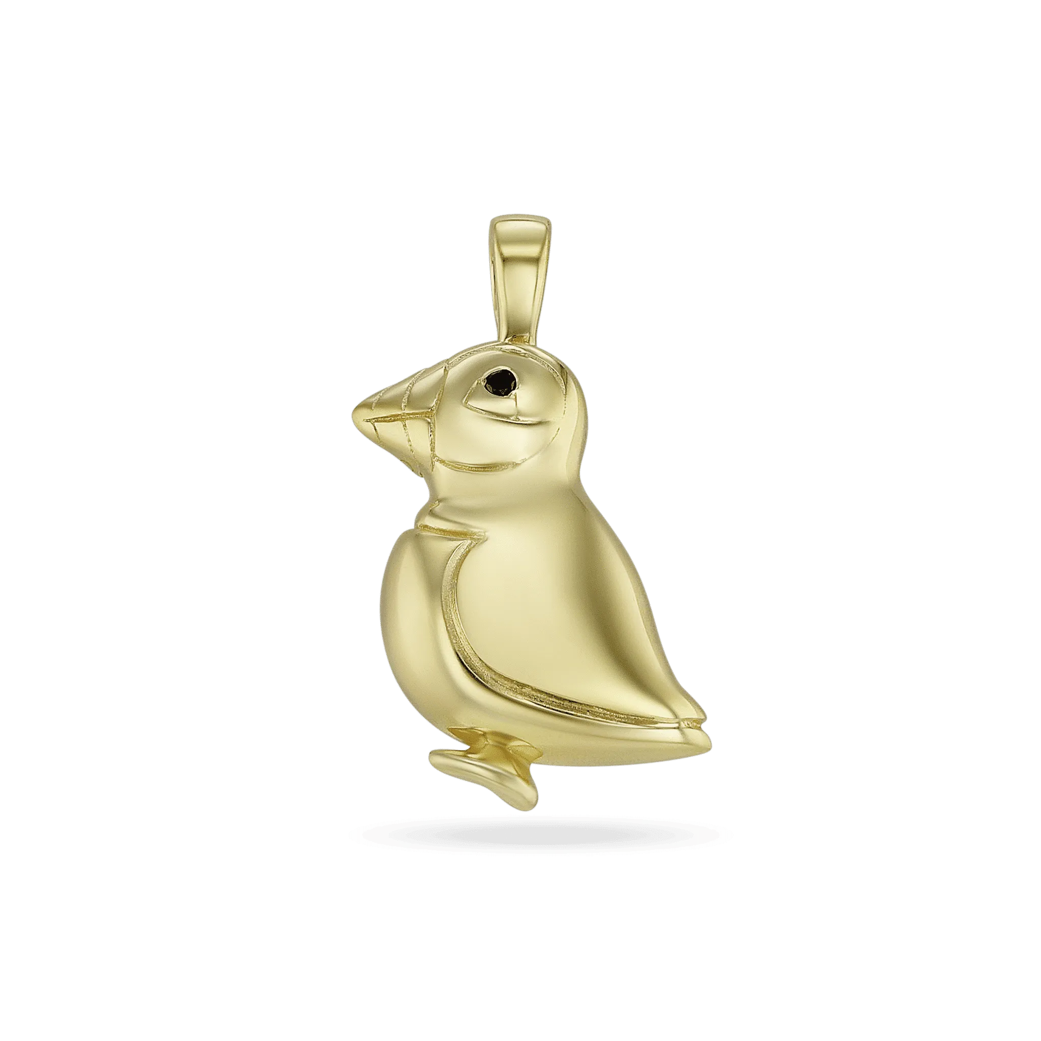 George The Puffin Pendant - 9ct Yellow Gold