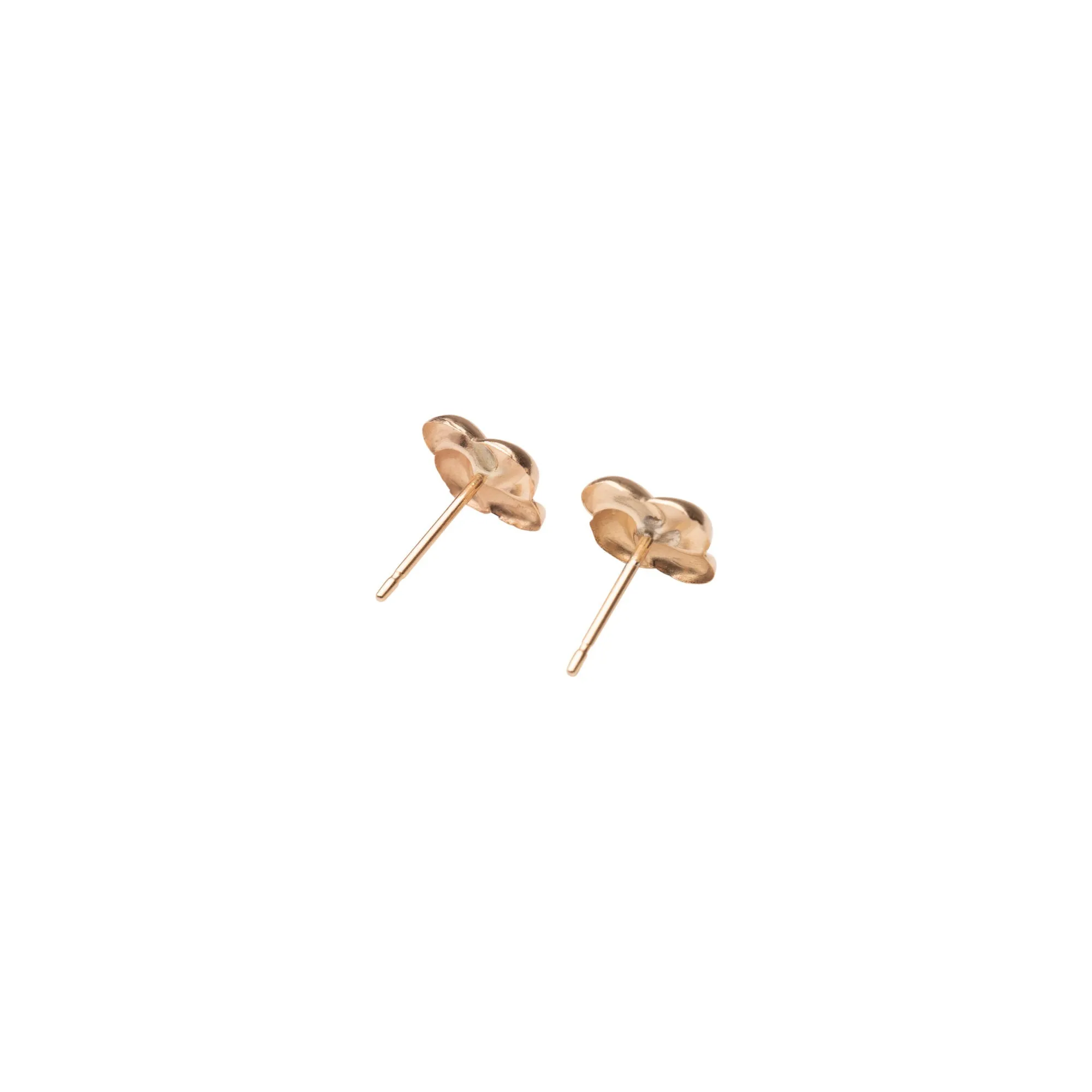 Gold Filled Bloom Stud Earrings