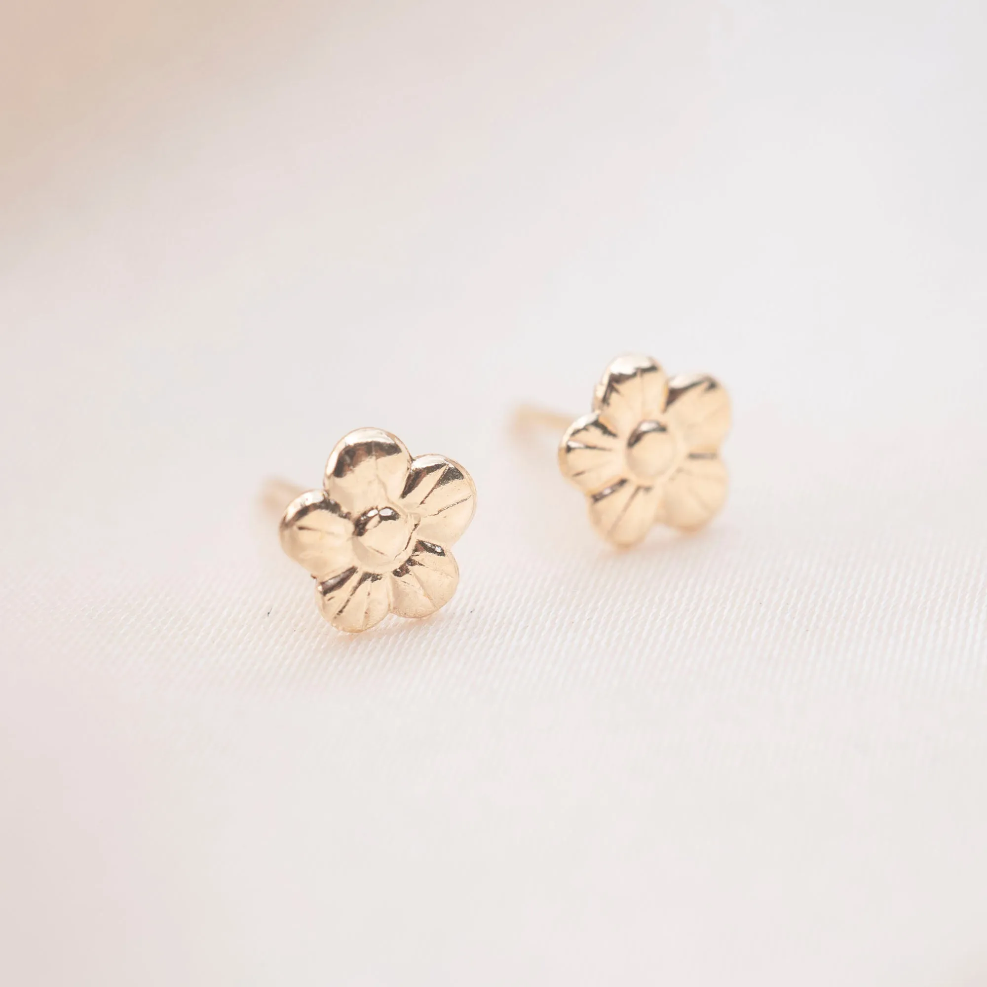 Gold Filled Flower Studs