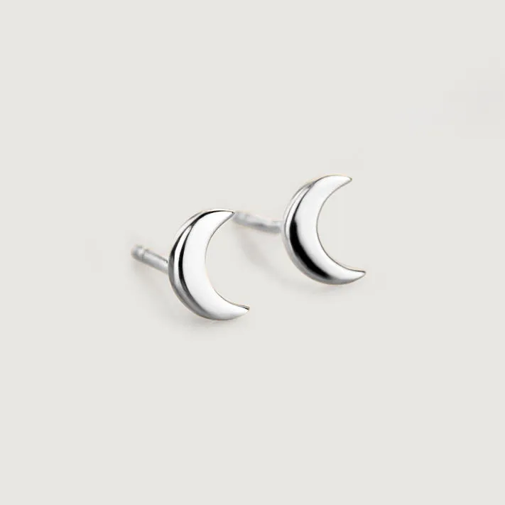 Half Moon Vampire Earrings