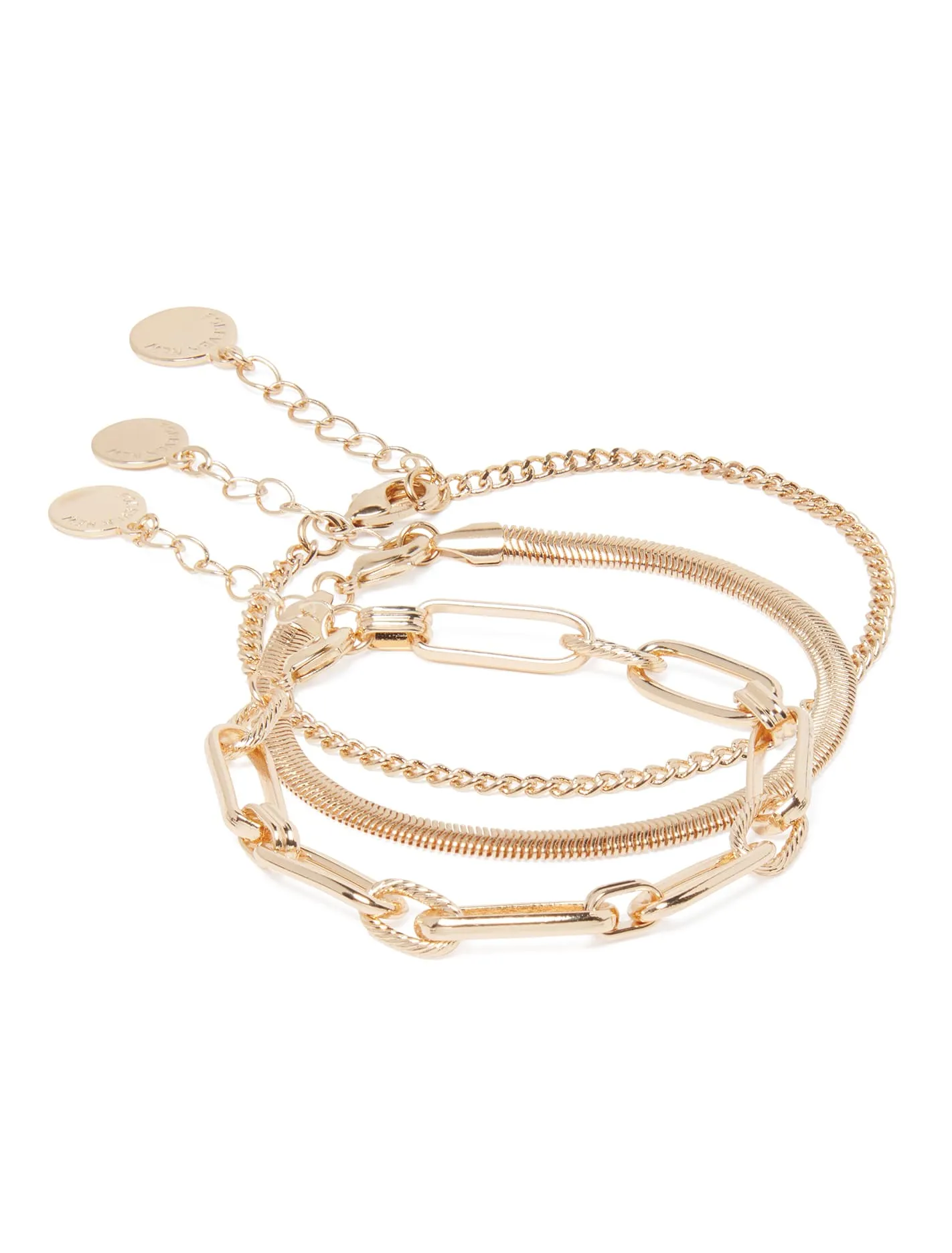 Hedda Chain Three Pack Bracelet