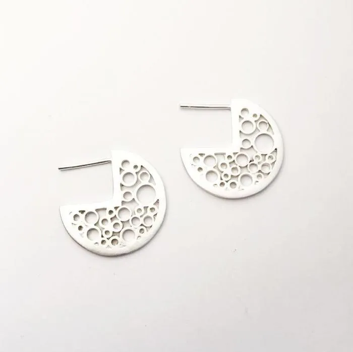 Holly Moon Stud Earrings