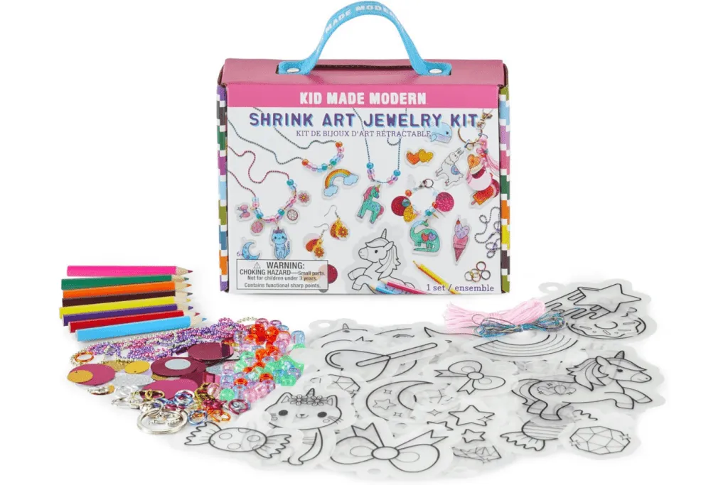 Kid Made Modern Shrink Art Jewelry Kit