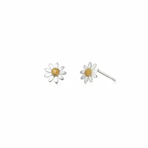 Marguerite Daisy Stud Earrings 7mm