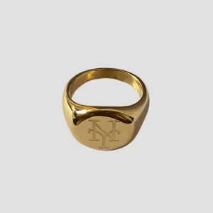 New York Mets 18k Gold Ring