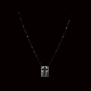 Octavio Stainless Steel Chain Necklace with Symbolic Pendant