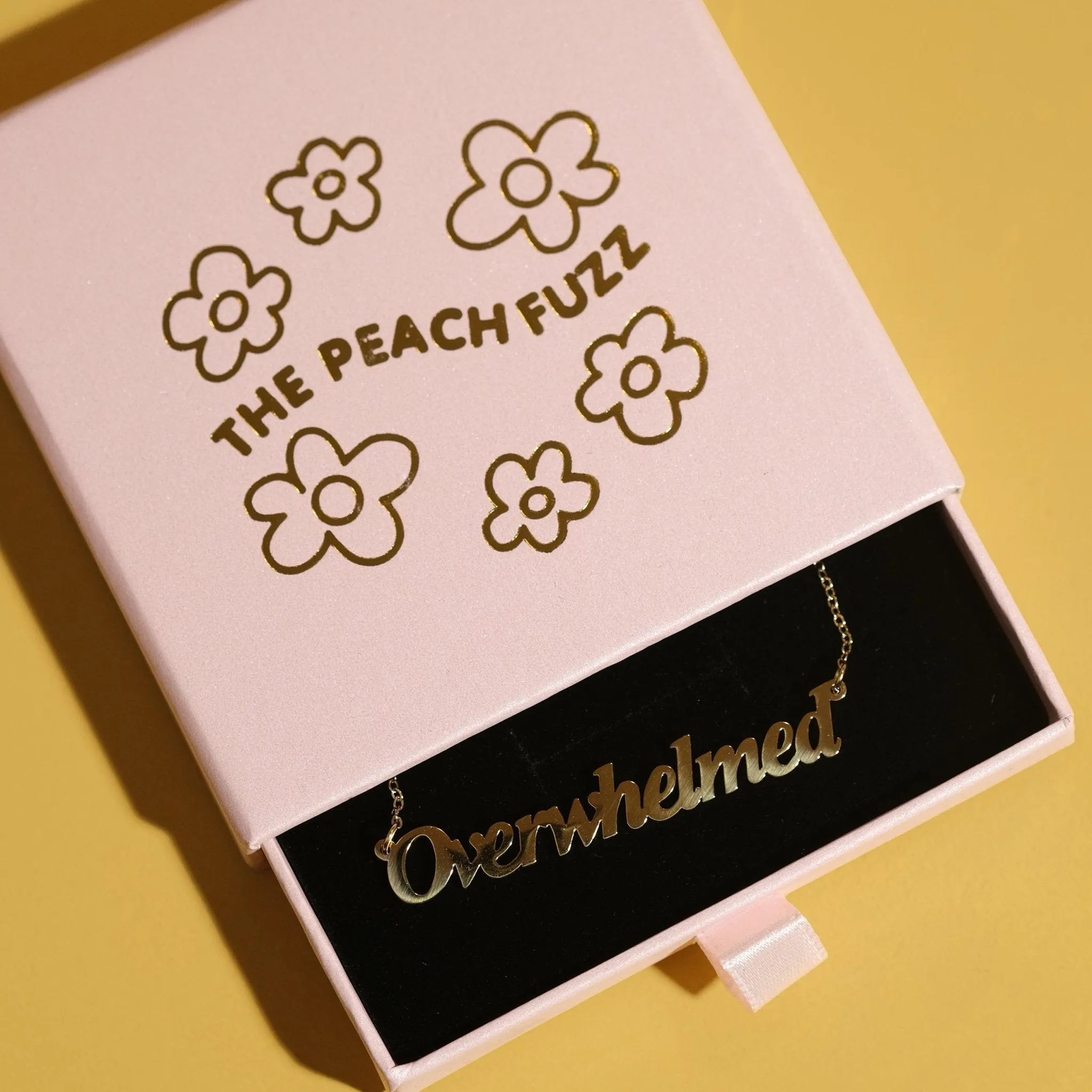 Overwhelmed Necklace by The Peach Fuzz