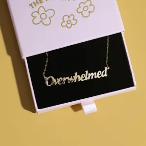 Overwhelmed Necklace by The Peach Fuzz