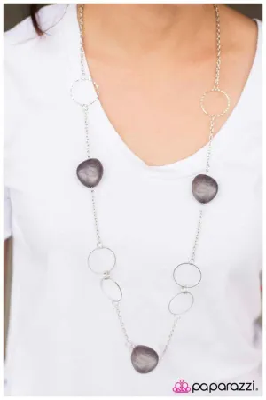 Paparazzi Necklace ~ Innocent and Illustrious - Silver