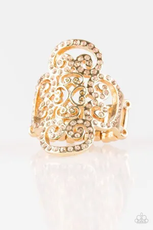 Paparazzi Ring ~ Regal Regalia - Gold