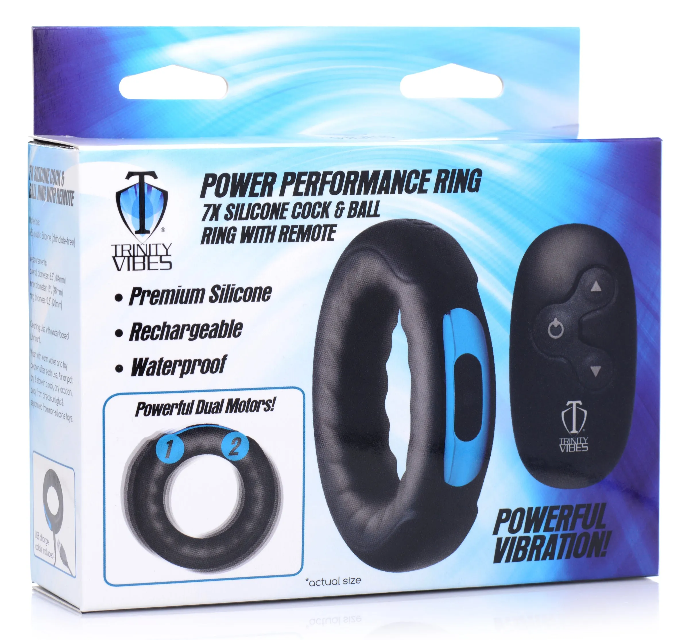 Performance Silicone Vibrating Cock Ring