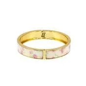 Pink Floral Print Bracelet