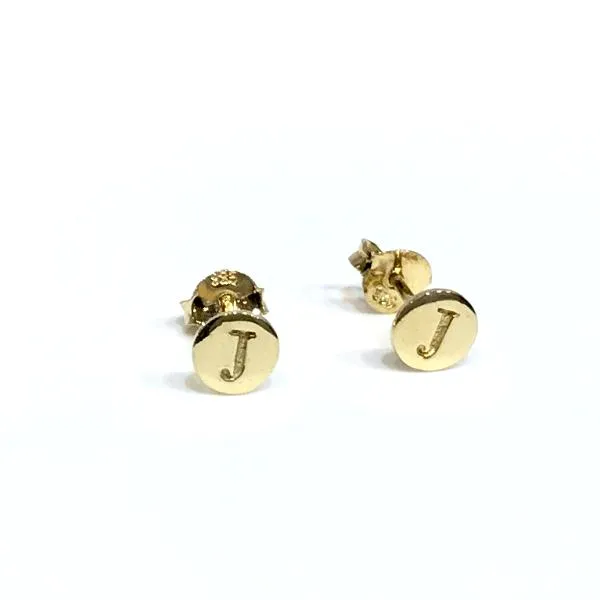 Round Initial Studs