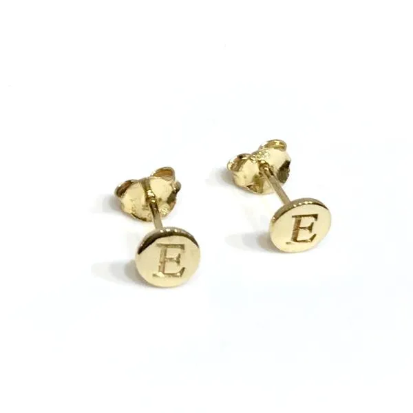 Round Initial Studs