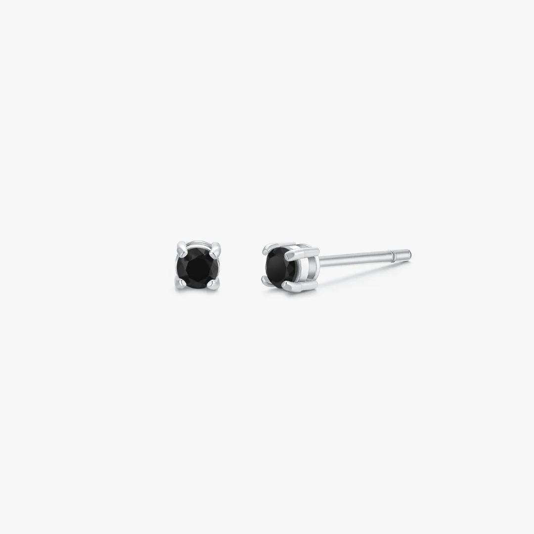 Simple CZ Studs in Silver