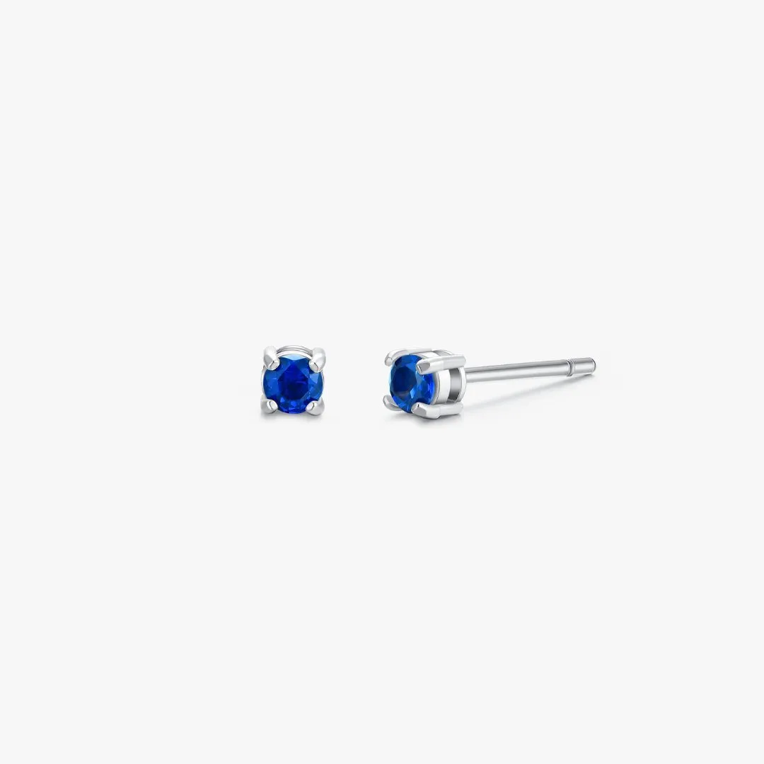 Simple CZ Studs in Silver