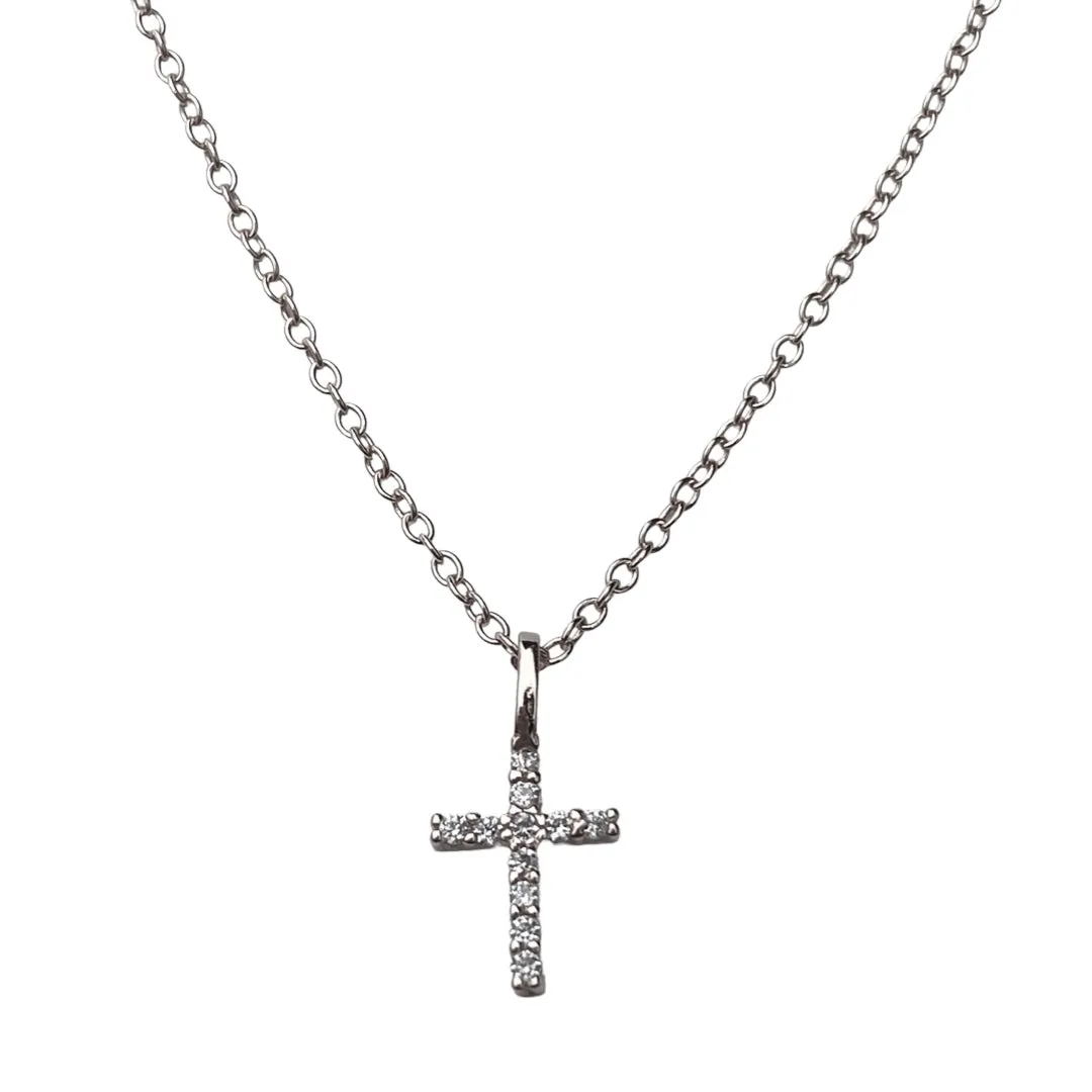 Sparkle Cross Necklace