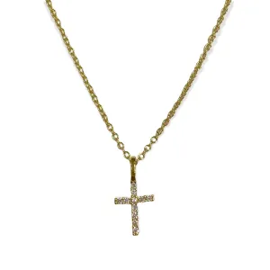 Sparkle Cross Necklace