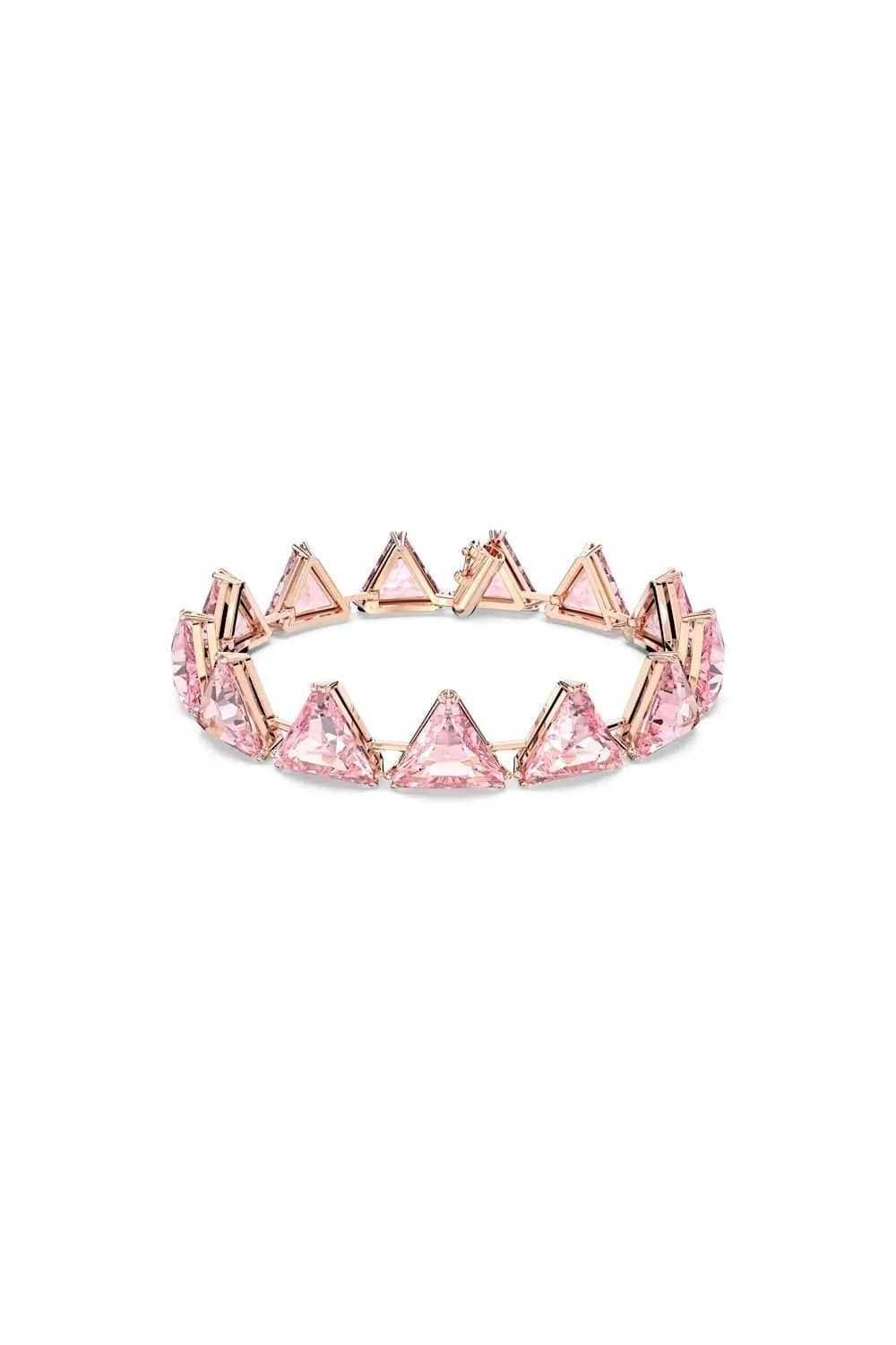 Swarovski Ortyx Pink Triangle Bracelet 5614934