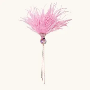 Thistle Brooch Pink