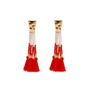 Trendy Retro Tassel Earrings for Stylish Women from the Vienna Verve Collection by Planderful